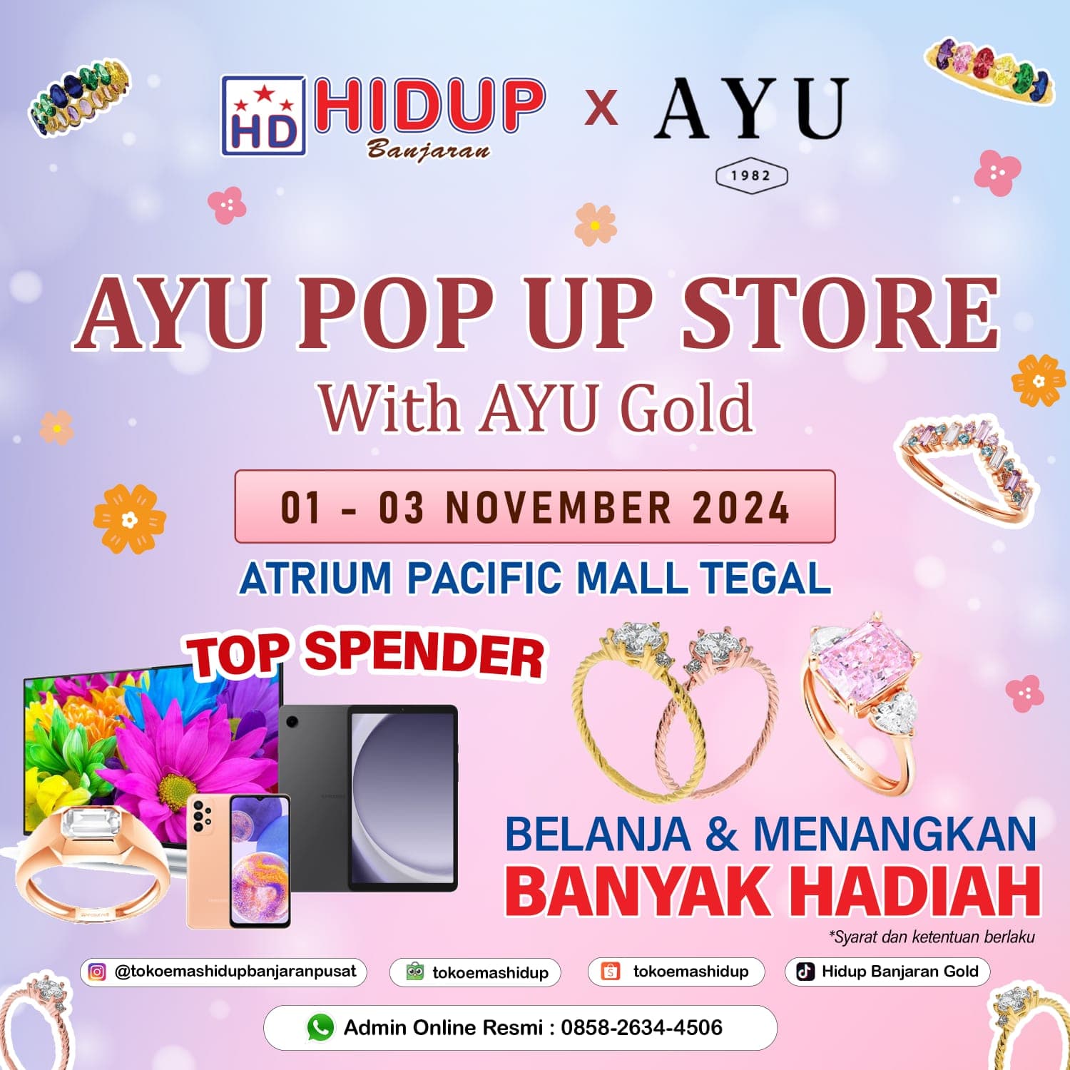 AYU POP UP STORE