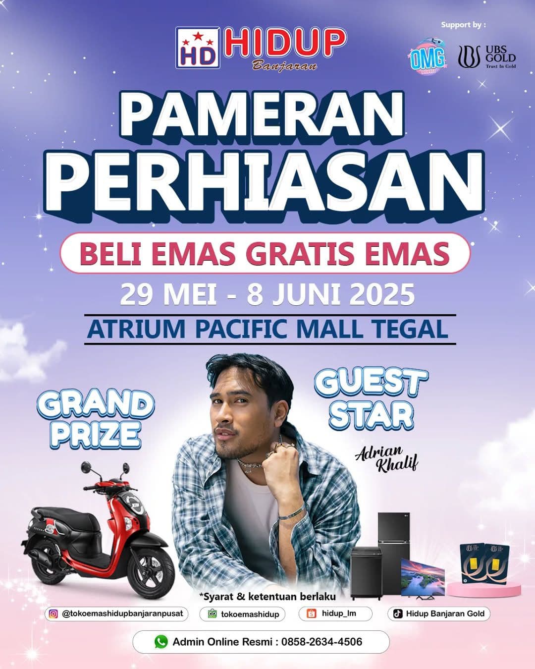 PAMERAN EMAS TOKO EMAS HIDUP X UBS GOLD