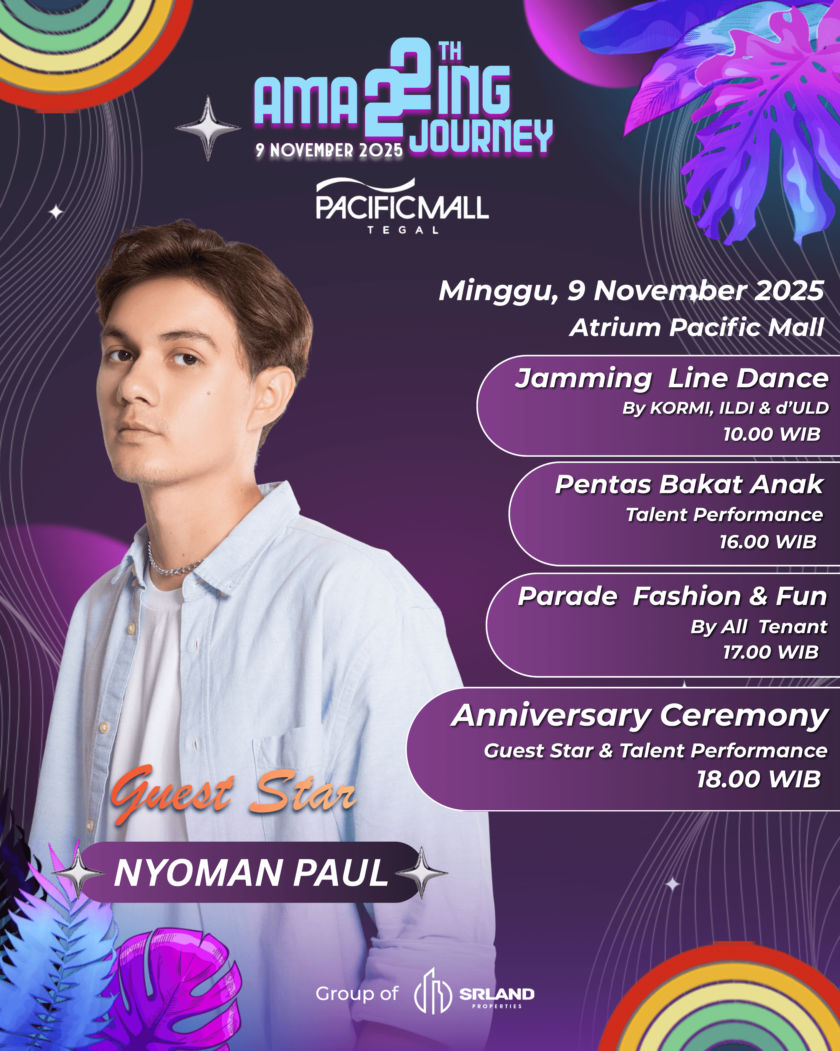 Anniversary 22nd Pacific Mall Tegal