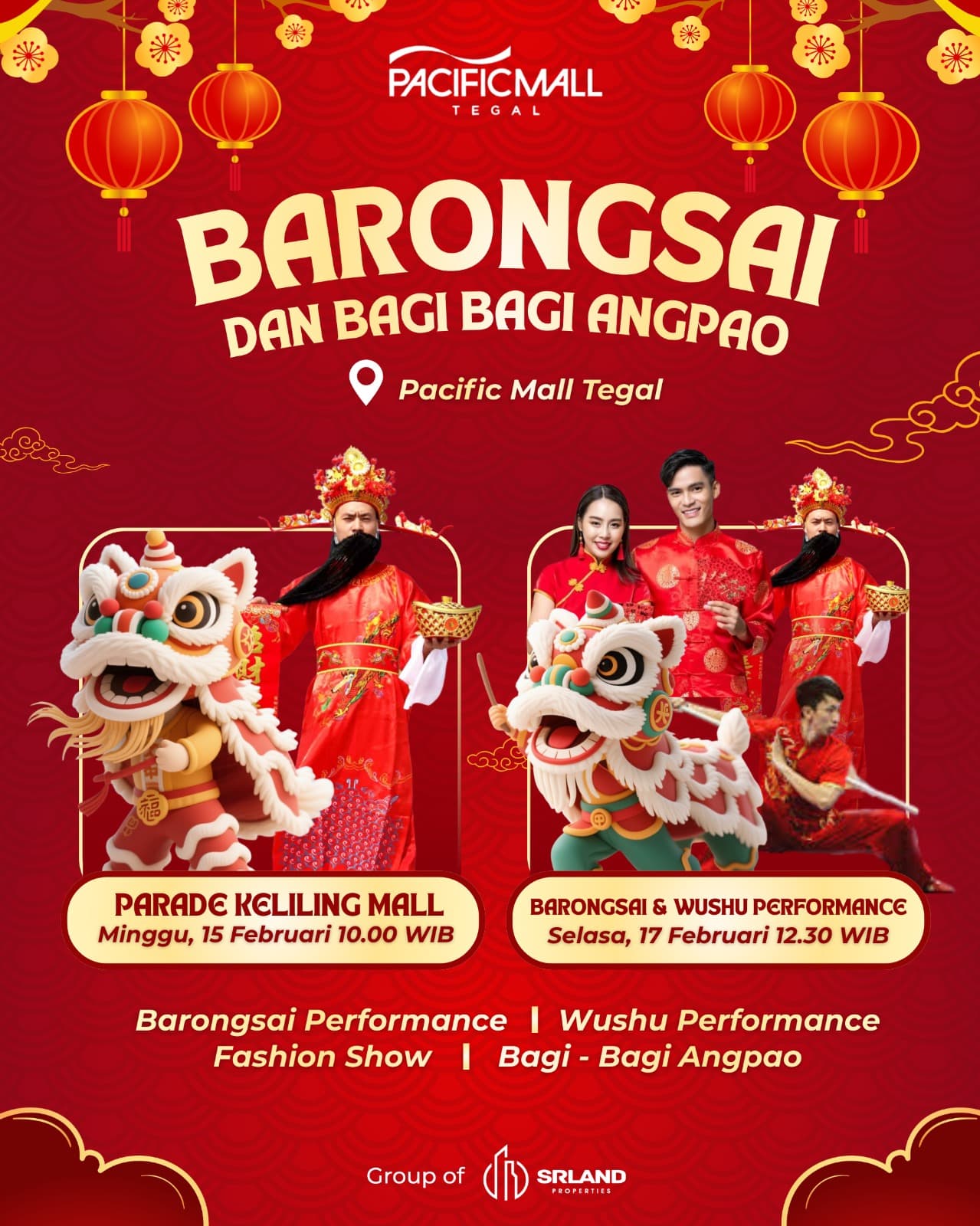 PARADE BARONGSAI & BAGI BAGI ANGPAO